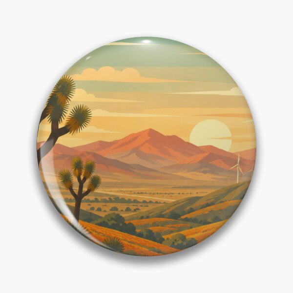 Item preview, Antelope Valley California Travel Print designed and sold by MatthewHeights.