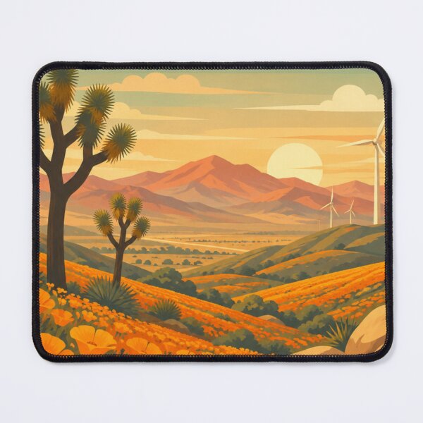 Item preview, Antelope Valley California Travel Print designed and sold by MatthewHeights.