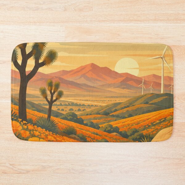 Item preview, Antelope Valley California Travel Print designed and sold by MatthewHeights.