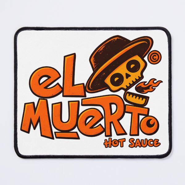Item preview, El Muerto Hot Sauce Skeleton - Spicy Mexican Inspired Skull Graphic designed and sold by DesignArtist.ia.
