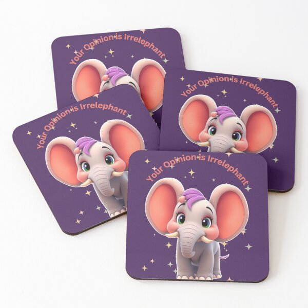 Item preview, Your Opinion is Irrelephant! designed and sold by Vinaelly.