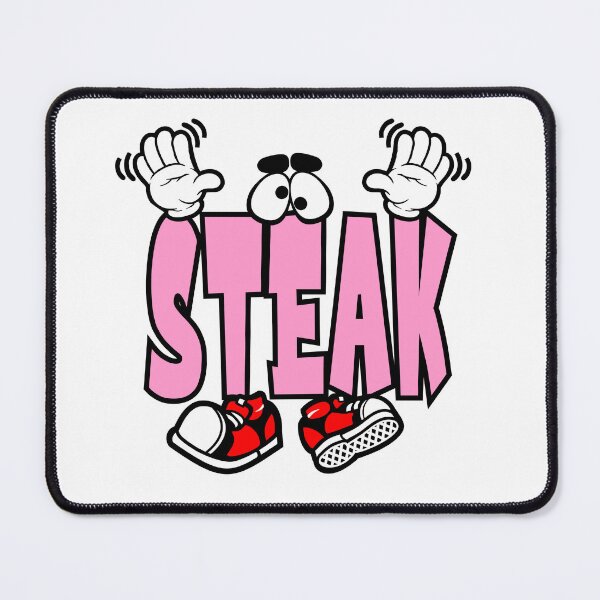 Item preview, STEAK - FOOD Typography Character Bold Funny designed and sold by NFTWords.