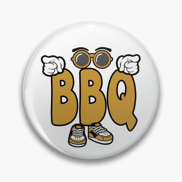 Item preview, BBQ - FOOD Words Character Bold Retro designed and sold by NFTWords.