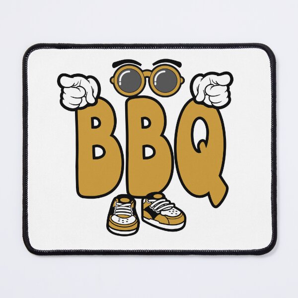 Item preview, BBQ - FOOD Words Character Bold Retro designed and sold by NFTWords.
