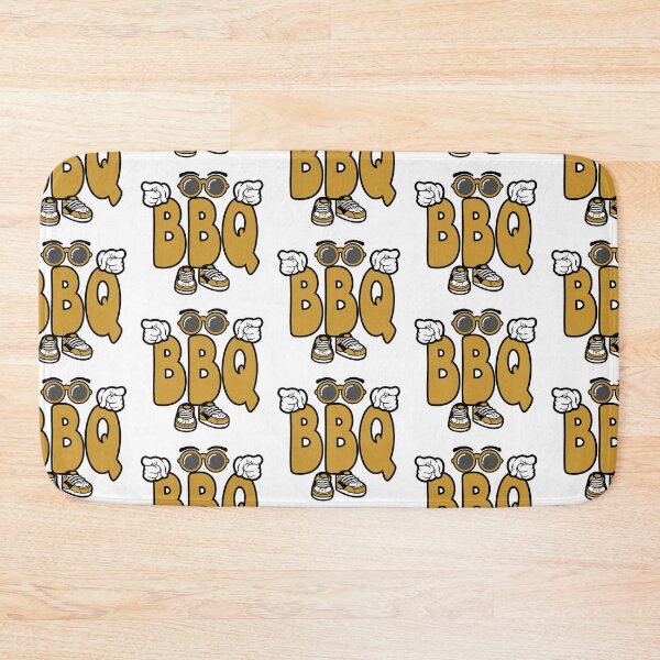 Item preview, BBQ - FOOD Words Character Bold Retro designed and sold by NFTWords.