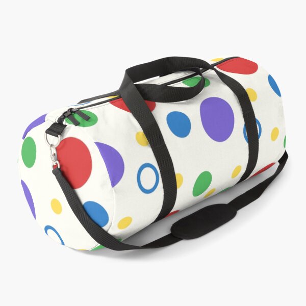 Item preview, Bright colorful cheerful clowncore dot pattern designed and sold by cheeseykat-art.