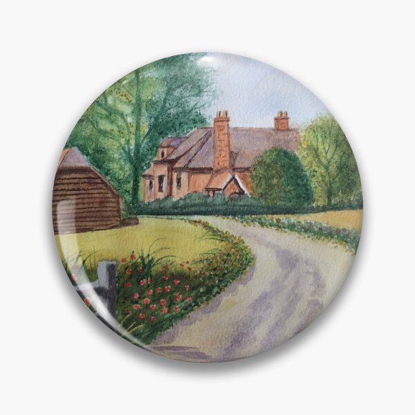 Item preview, Gate to farmhouse designed and sold by BrendaMillenArt.