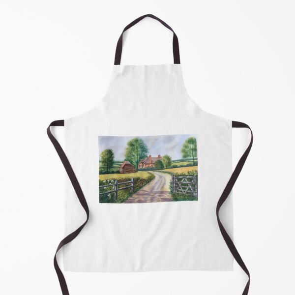 Item preview, Gate to farmhouse designed and sold by BrendaMillenArt.