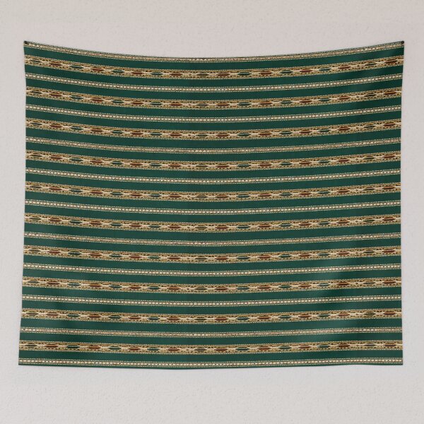 Item preview, Deep Green Woven Folk Pattern designed and sold by DansCreations42.