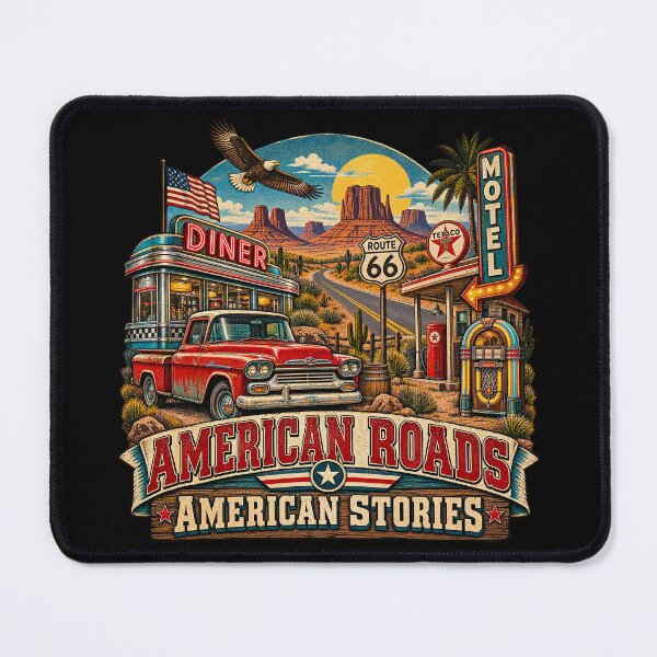Item preview, Culture Vintage Americana Road Trip USA designed and sold by Uglyandcute.
