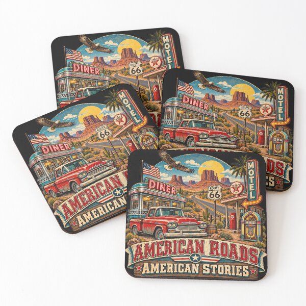 Item preview, Culture Vintage Americana Road Trip USA designed and sold by Uglyandcute.