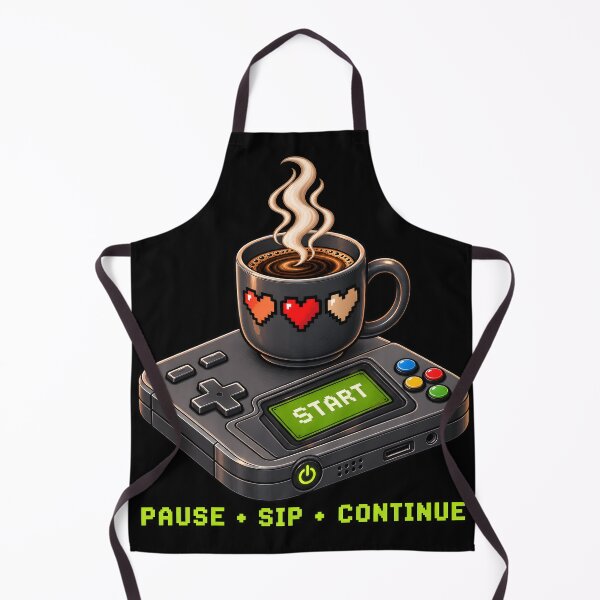 Item preview, Pause, Sip, Continue - Cozy Gamer Coffee Art Design/Gift designed and sold by 3B-Store.