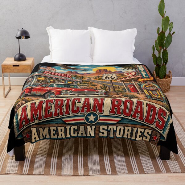 Item preview, Culture Vintage Americana Road Trip USA designed and sold by Uglyandcute.