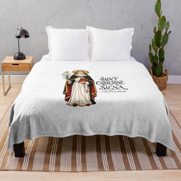 Item preview, Saint Catherine of Siena | Doctor of the Church Design designed and sold by Christian by Grace.