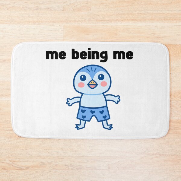 Item preview, me being me blue penguin designed and sold by Rockveil Co..