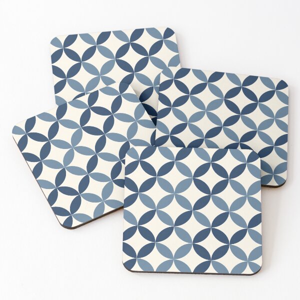 Item preview, Mid Century Modern Geometric Circle Tile Pattern designed and sold by oceanys.