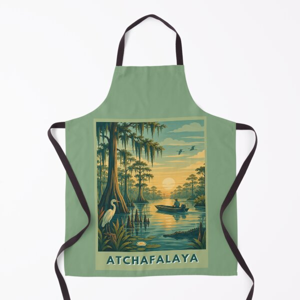 Item preview, Atchafalaya Basin Louisiana Travel Print designed and sold by MatthewHeights.