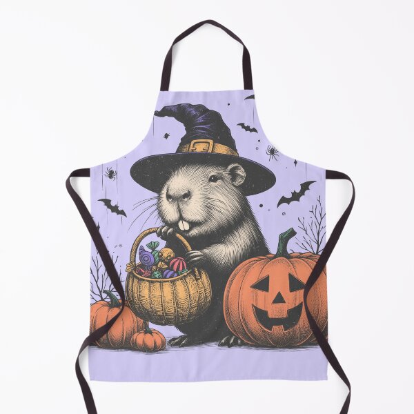 Item preview, Funny Capybara Witch Halloween - Tis' The Season designed and sold by legendaryskins.