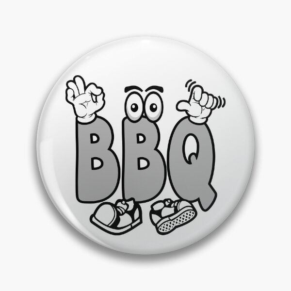 Item preview, BBQ - FOOD Grafitti Character Bold Retro designed and sold by NFTWords.