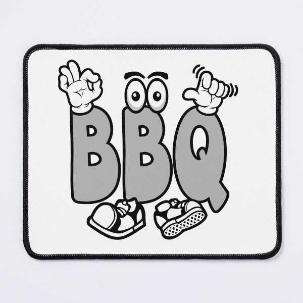 Item preview, BBQ - FOOD Grafitti Character Bold Retro designed and sold by NFTWords.