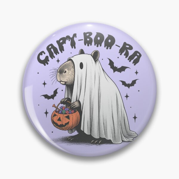 Item preview, Funny Capybara Ghost Halloween - Capy-Boo-Ra designed and sold by legendaryskins.