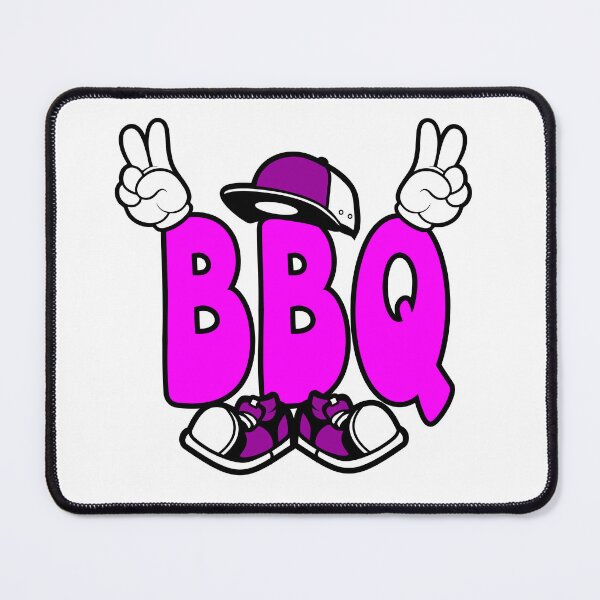 Item preview, BBQ - FOOD Lettering Comic Words Funny  designed and sold by NFTWords.