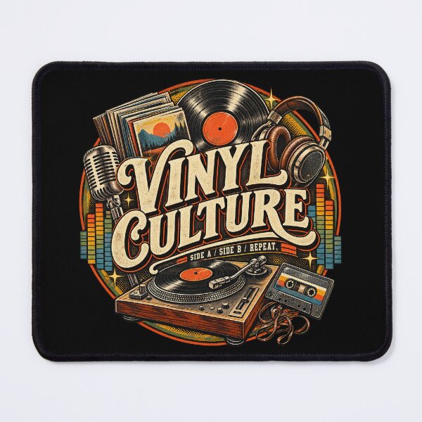 Item preview, Culture Vinyl Records Analog Music Retro designed and sold by Uglyandcute.