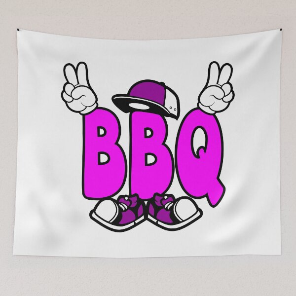 Item preview, BBQ - FOOD Lettering Comic Words Funny  designed and sold by NFTWords.