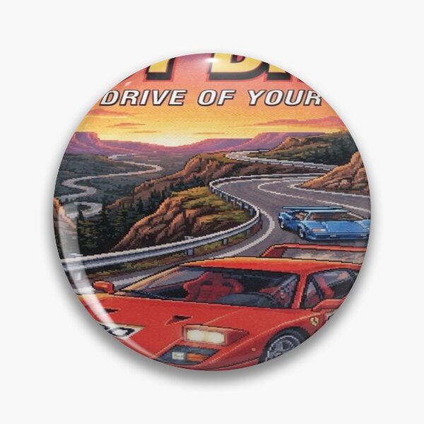Item preview, Test Drive Retrogaming - Classic Arcade Racing Car designed and sold by JMAVILA ART.