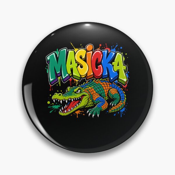 Item preview, Masika Crocodile Alligator Graphic  designed and sold by freshwear design.