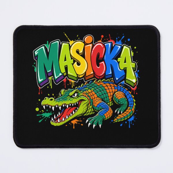 Item preview, Masika Crocodile Alligator Graphic designed and sold by freshwear design.
