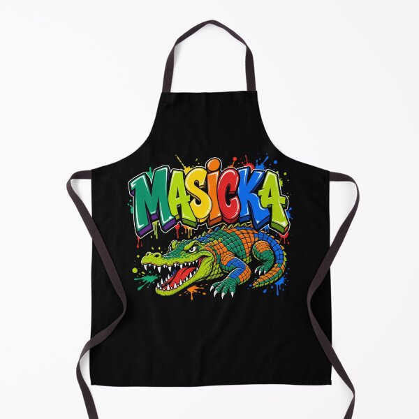 Item preview, Masika Crocodile Alligator Graphic  designed and sold by freshwear design.