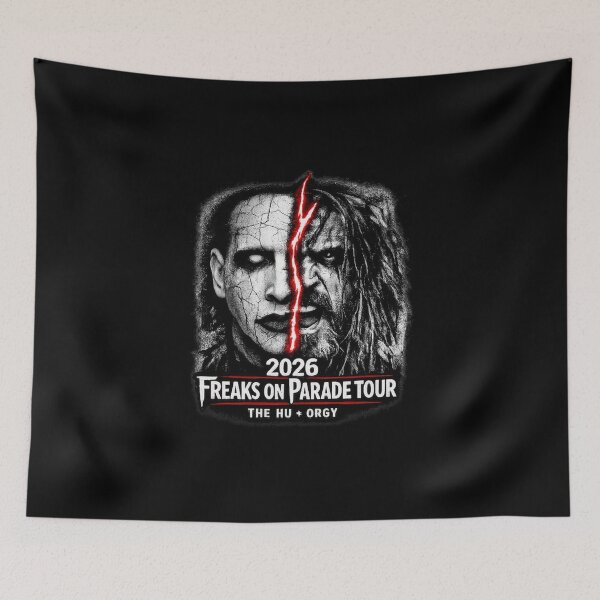 Item preview, 2026 Marilyn Manson Rob Zombie Tour T-Shirt designed and sold by ControSwag.