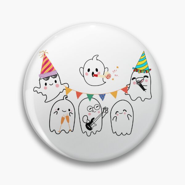 Item preview, Halloween ghost friends  designed and sold by Poorniadhi.