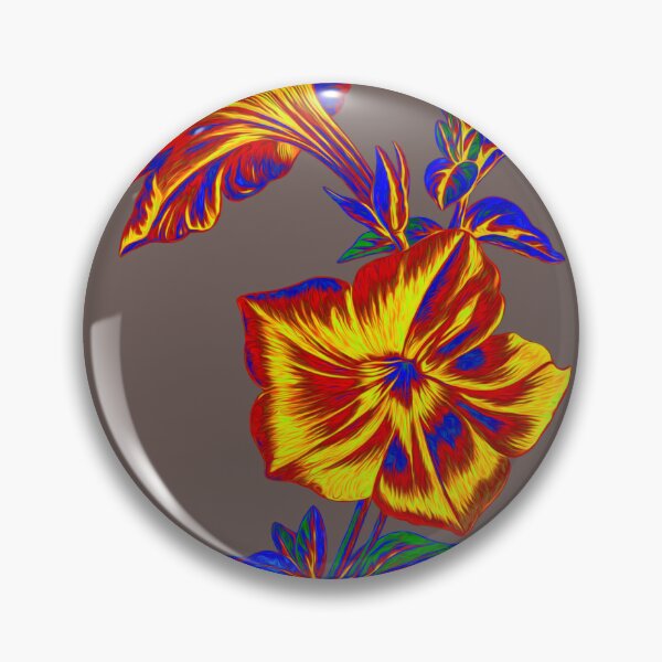 Item preview, Plate 011 — Electric Hibiscus designed and sold by DelamuraArt.
