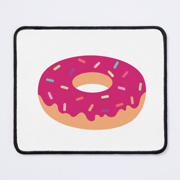 Item preview, Cute Pink Frosted Donut with Sprinkles designed and sold by SmallDart Creations.