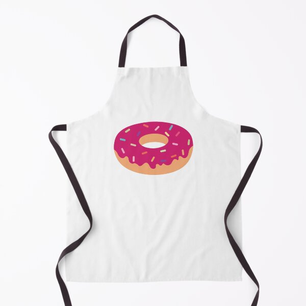 Item preview, Cute Pink Frosted Donut with Sprinkles designed and sold by SmallDart Creations.