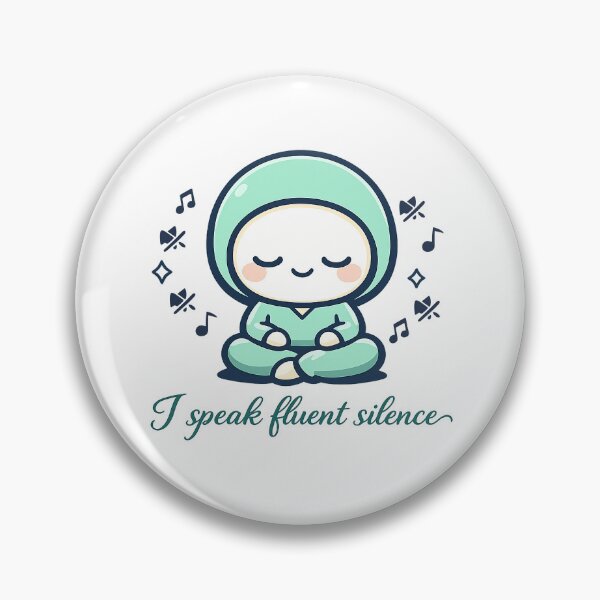 Item preview, I Speak Fluent Silence - Funny Introvert Minimalist T-Shirt designed and sold by Art JSMY.