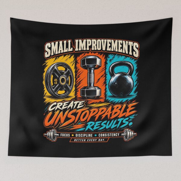 Item preview, small improvements create unstoppable results designed and sold by kurangasin.
