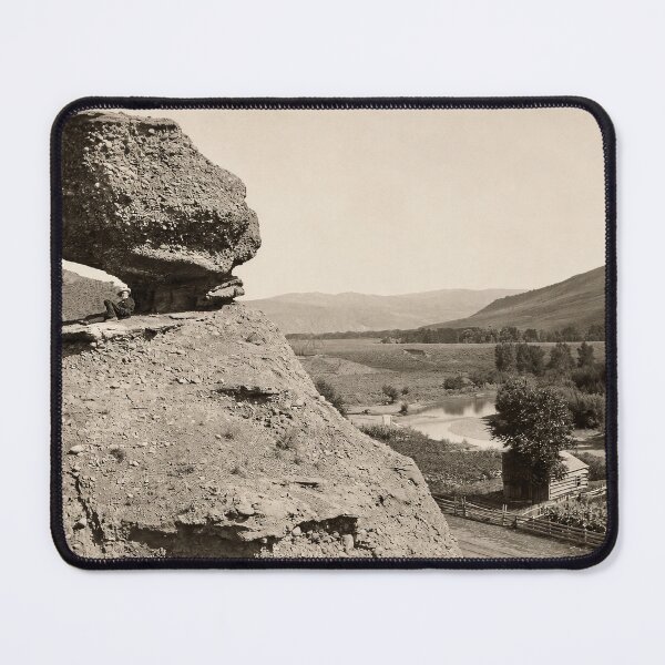 Item preview, Pulpit Rock Echo Canyon Vintage Utah Photograph Print designed and sold by TheSoulOfArt.