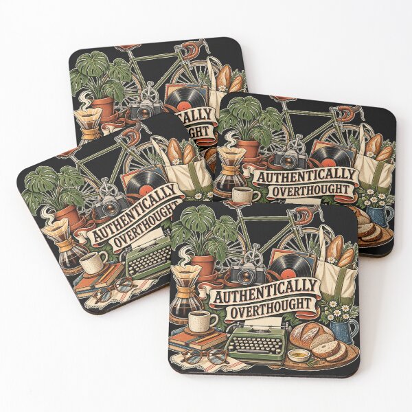 Item preview, Culture Hipster Coffee Vinyl Vintage Lifestyle designed and sold by Uglyandcute.