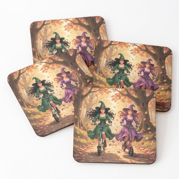 Item preview, Witches on Bicycles designed and sold by MagelliShop.