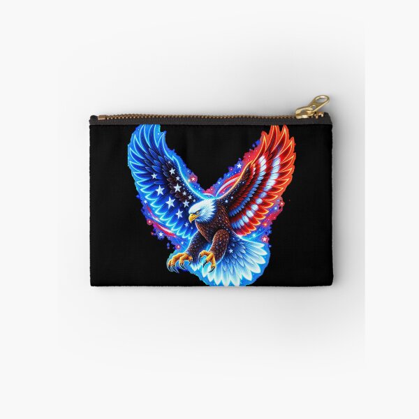 Item preview, Patriotic Eagle With Fiery Wings designed and sold by MagicCrystal.