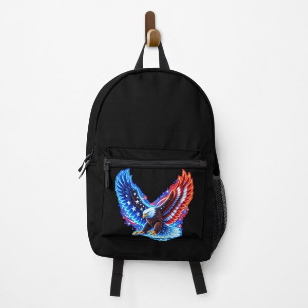 Item preview, Patriotic Eagle With Fiery Wings designed and sold by MagicCrystal.