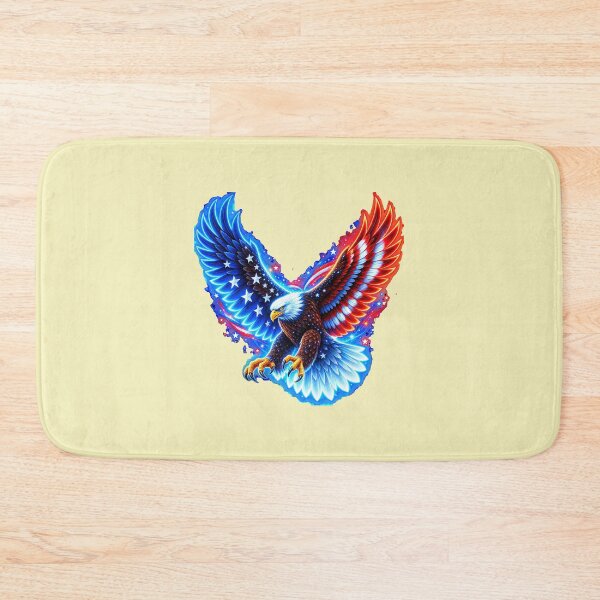 Item preview, Patriotic Eagle With Fiery Wings designed and sold by MagicCrystal.