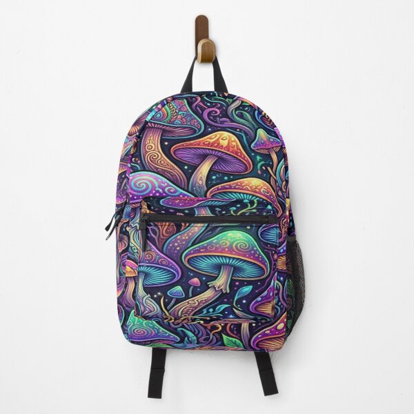 Item preview, Intricate Psychedelic Mushroom Pattern Art designed and sold by Solomon-Ent-144.