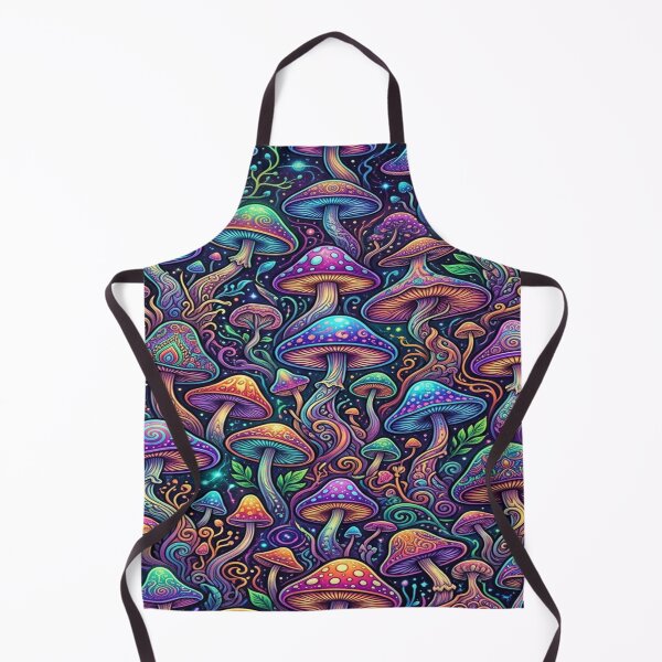 Item preview, Intricate Psychedelic Mushroom Pattern Art designed and sold by Solomon-Ent-144.