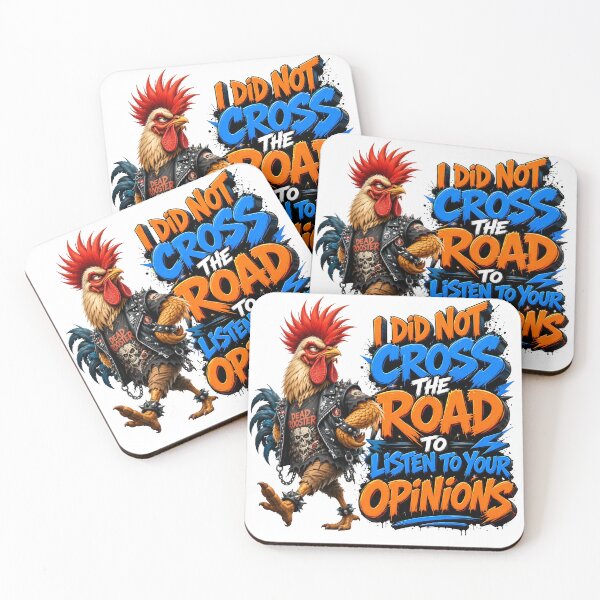 Item preview, I Did Not Cross The Road To Listen To Your Opinions designed and sold by Sovereign Supply Co..