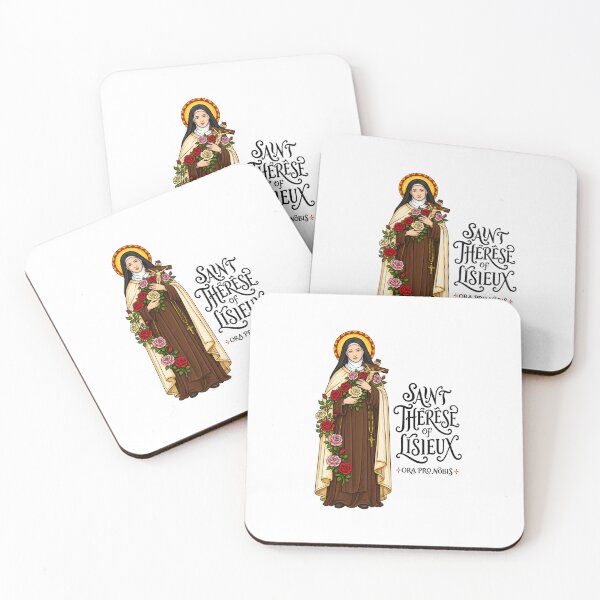 Item preview, Saint Thérèse of Lisieux | Little Flower Catholic Saint Design designed and sold by C-ByGrace.
