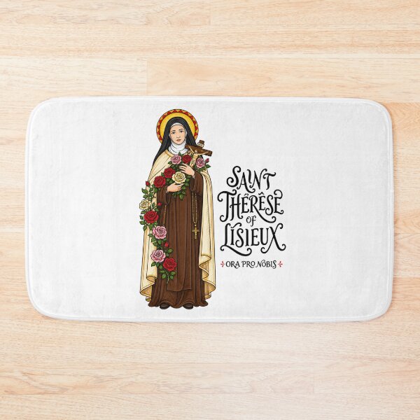 Item preview, Saint Thérèse of Lisieux | Little Flower Catholic Saint Design designed and sold by Christian by Grace.